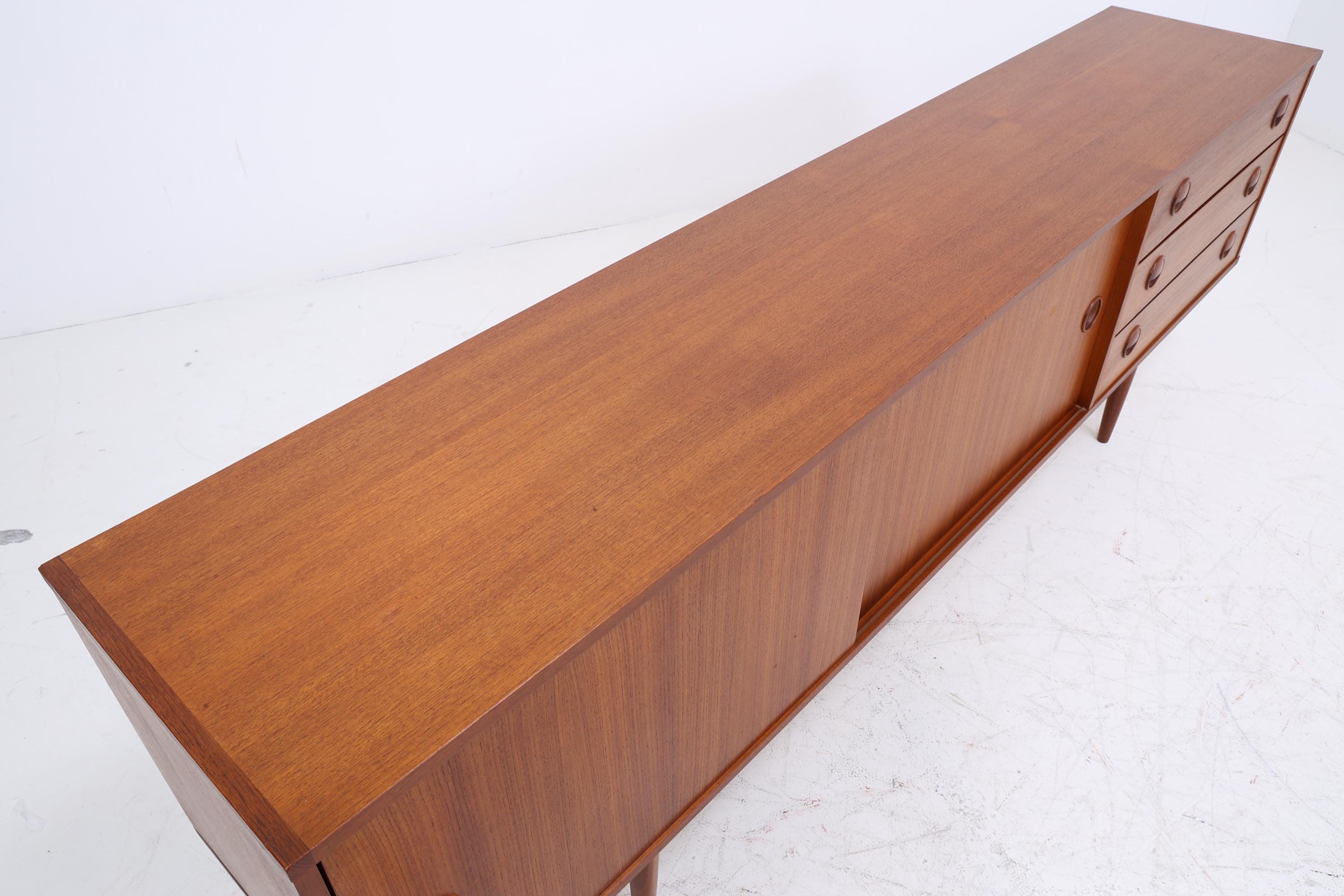 Vintage Teak Sideboard von William Watting für Fristho | Mid Century Modulus Serie Anrichte Retro Holz Aufbewahrung