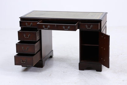 Antik Schreibtisch | Vintage Mahagoni Bürotisch | Executive Desk aus Holz | Office Furniture