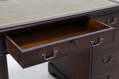 Antik Schreibtisch | Vintage Mahagoni Bürotisch | Executive Desk aus Holz | Office Furniture