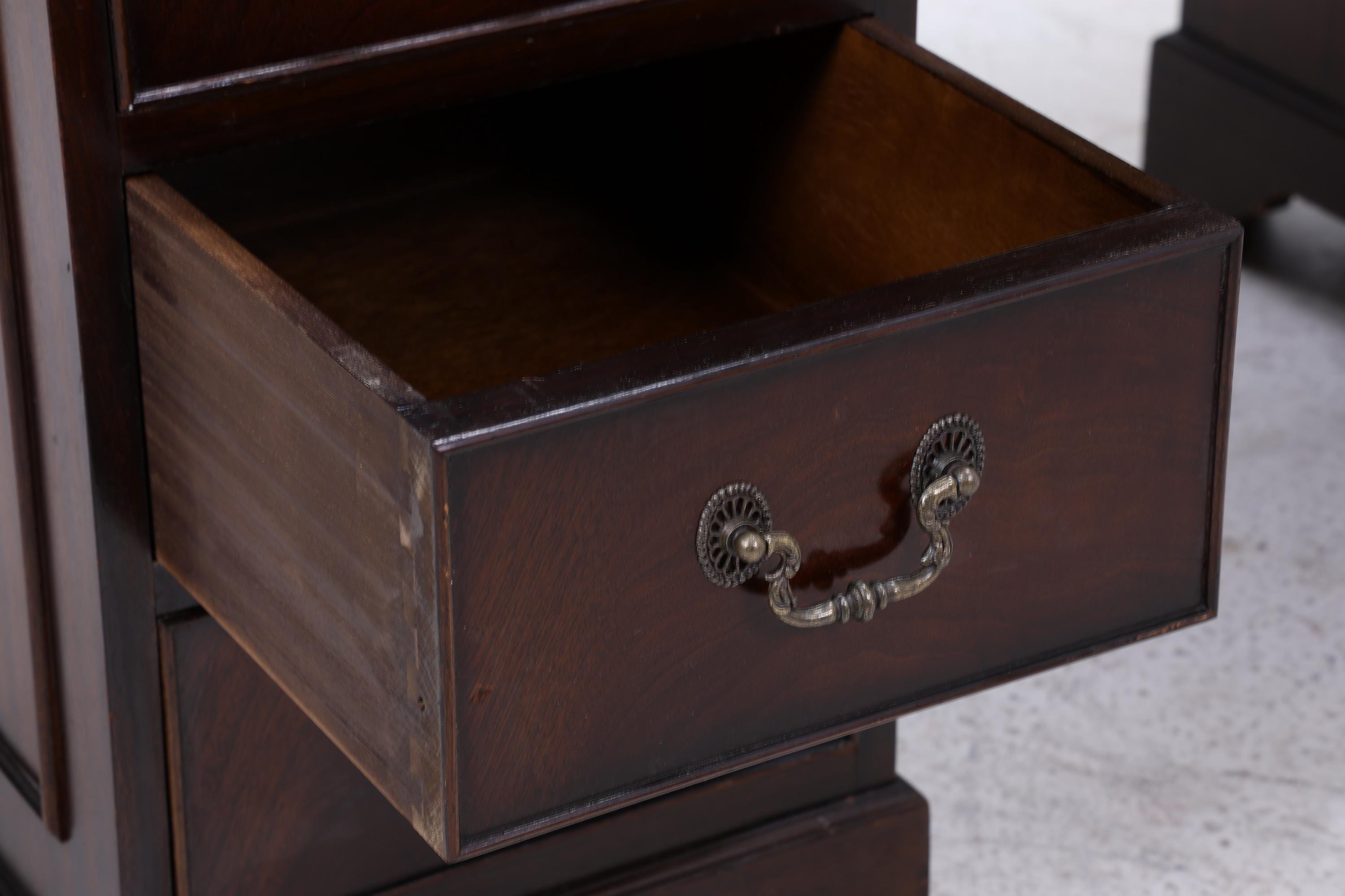 Antik Schreibtisch | Vintage Mahagoni Bürotisch | Executive Desk aus Holz | Office Furniture