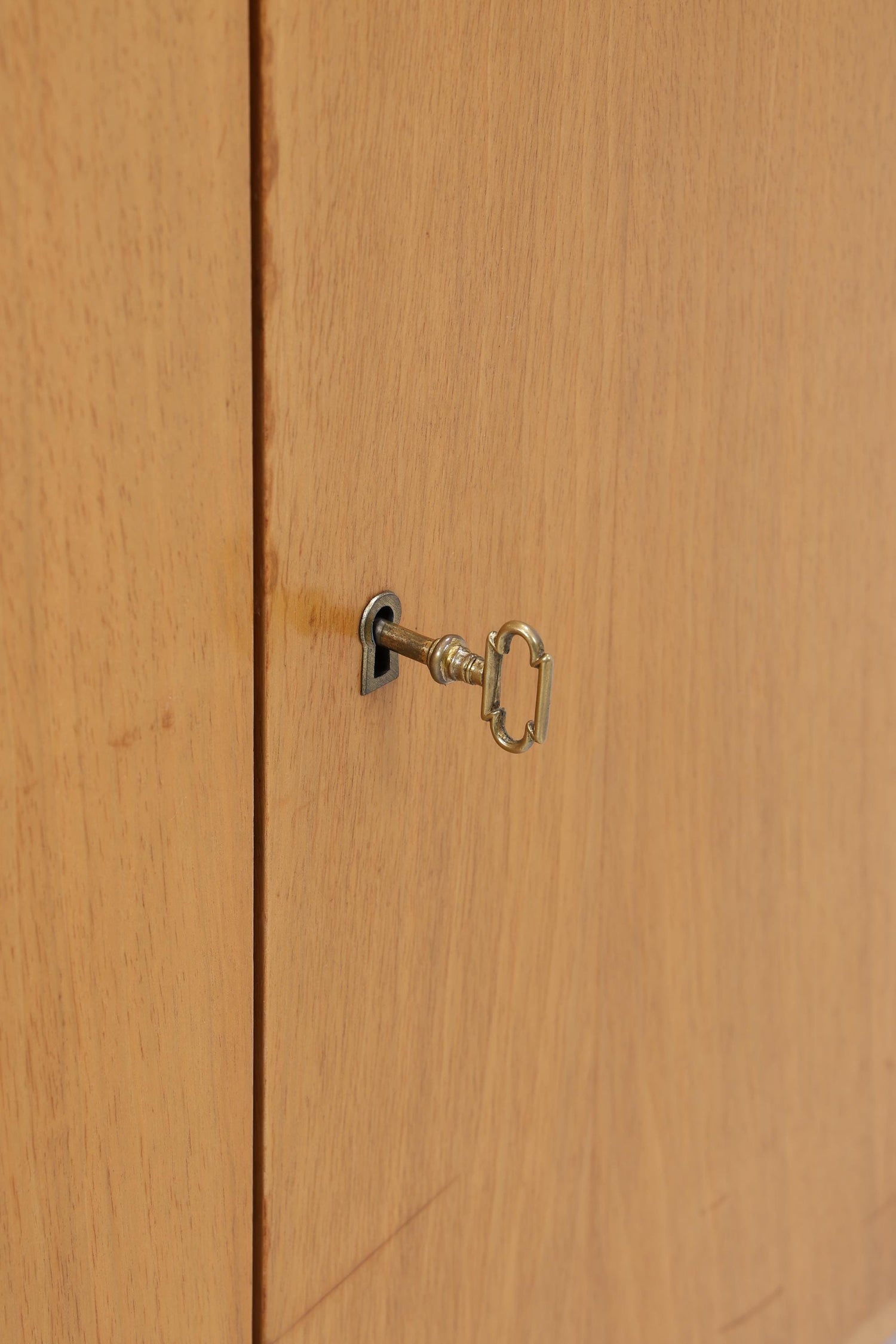Vintage Sideboard 60er Jahre | Mid Century Anrichte mit Schubladen &amp; Fächern Holz Aufbewahrung Anrichte