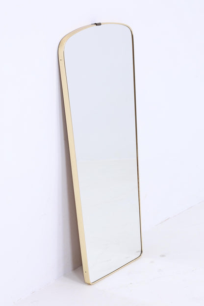 Vintage Spiegel 60er Jahre | Mid Century Hänge Spiegel Mirror Holz Retro Schräg Vintage