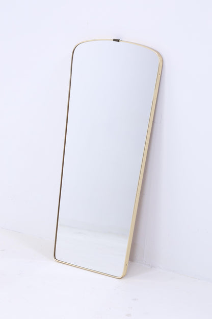 Vintage Spiegel 60er Jahre | Mid Century Hänge Spiegel Mirror Holz Retro Schräg Vintage