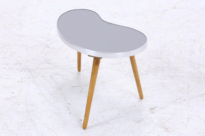 Vintage Nierentisch | Mid Century Blumentisch | Beistelltische Grau 60er Jahre