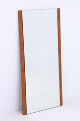 Wundervoller Vintage Spiegel 60er Jahre | Mid Century Hänge Spiegel Mirror Teak Holz Retro Schräg Vintage
