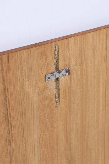 Wundervoller Vintage Spiegel 60er Jahre | Mid Century Hänge Spiegel Mirror Teak Holz Retro Schräg Vintage