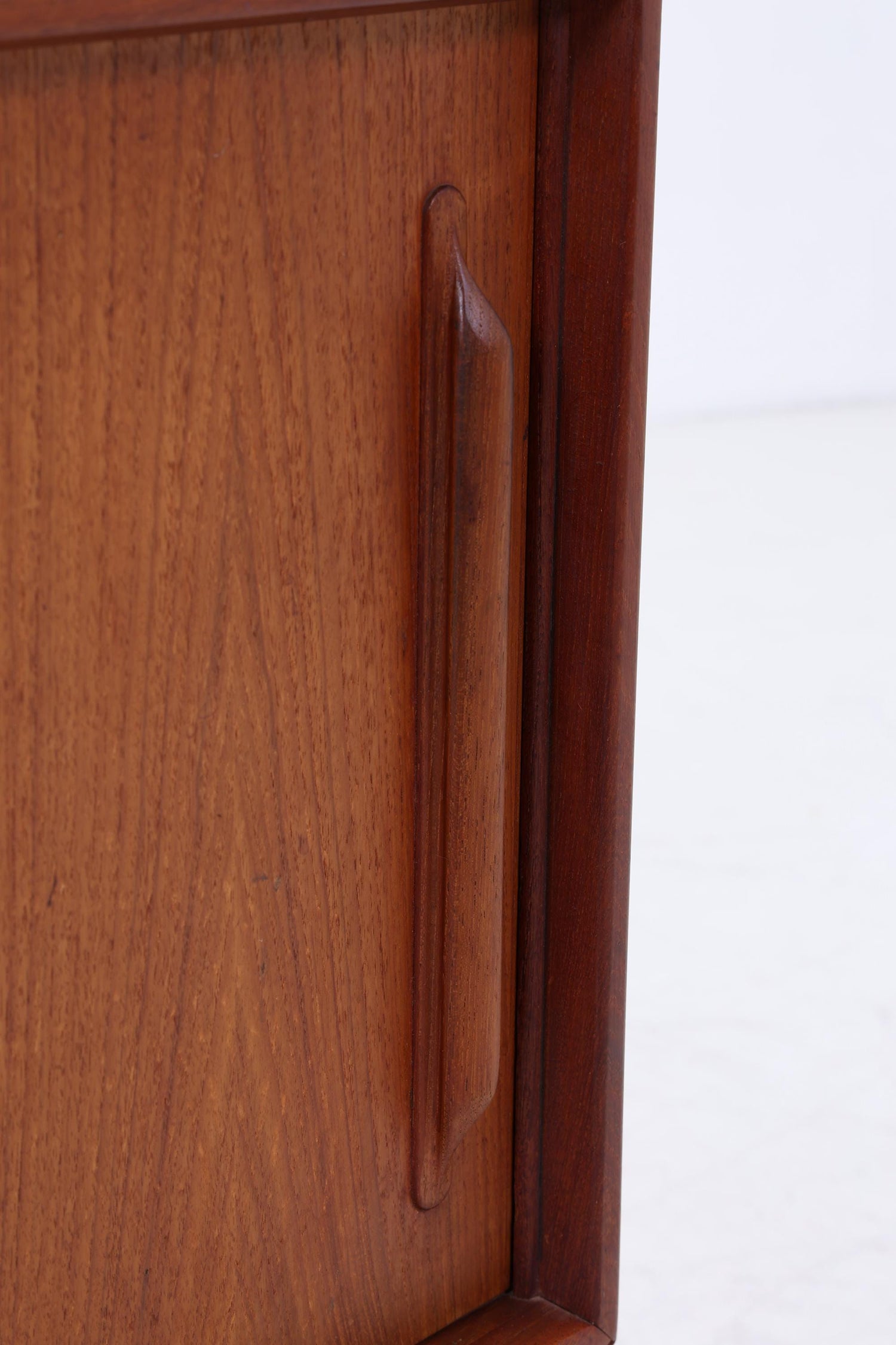 RT-217 Teak Sideboard von Heinrich Riestenpatt für RT Möbel | Mid Century Anrichte mit Schiebetüren Vintage Retro Holz Aufbewahrung