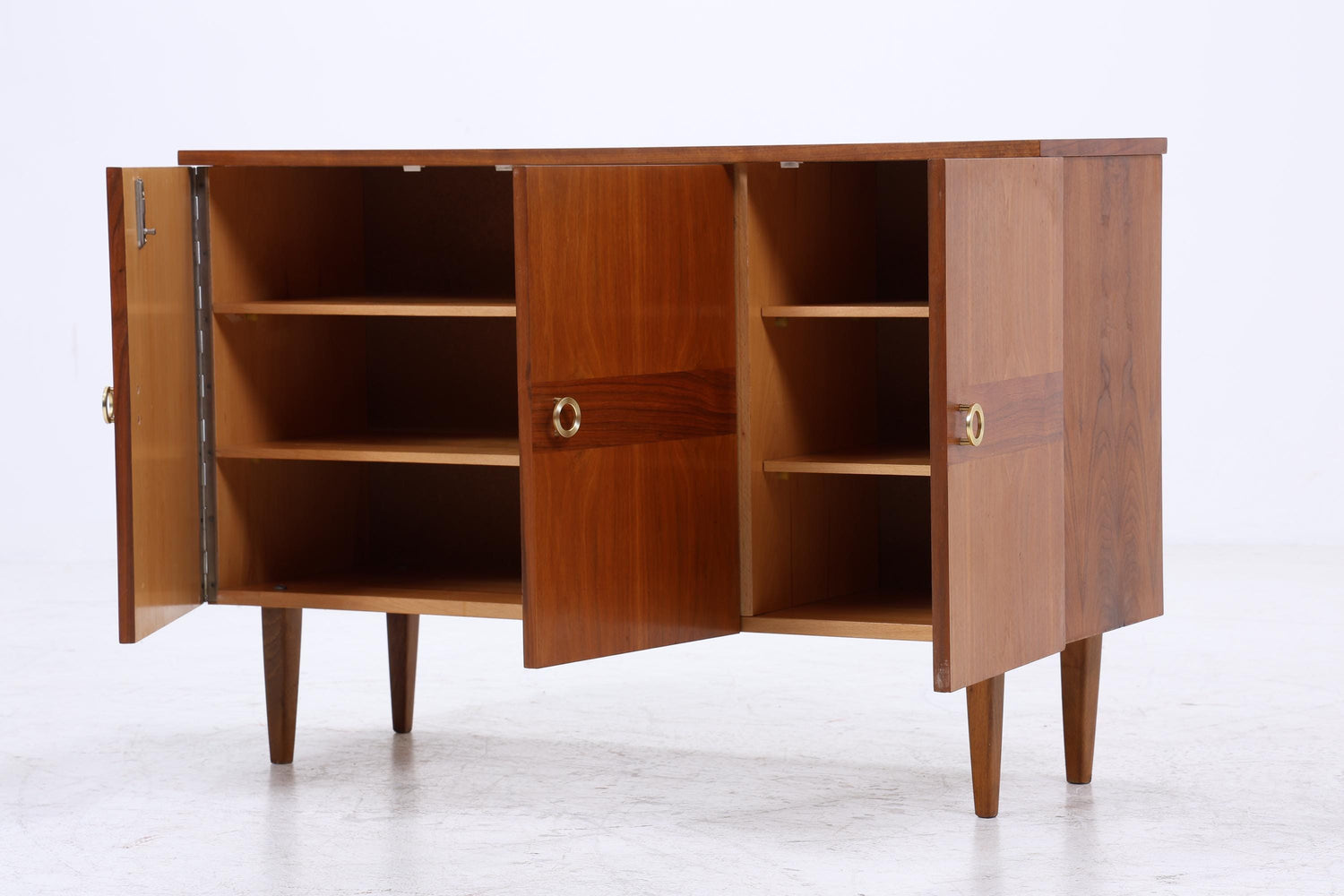 Wundervolle Vintage Kommode 60er | Mid Century Schrank | Kleine Anrichte Retro Holz Aufbewahrung