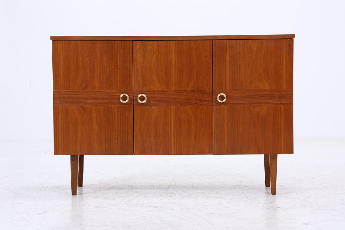 Wundervolle Vintage Kommode 60er | Mid Century Schrank | Kleine Anrichte Retro Holz Aufbewahrung