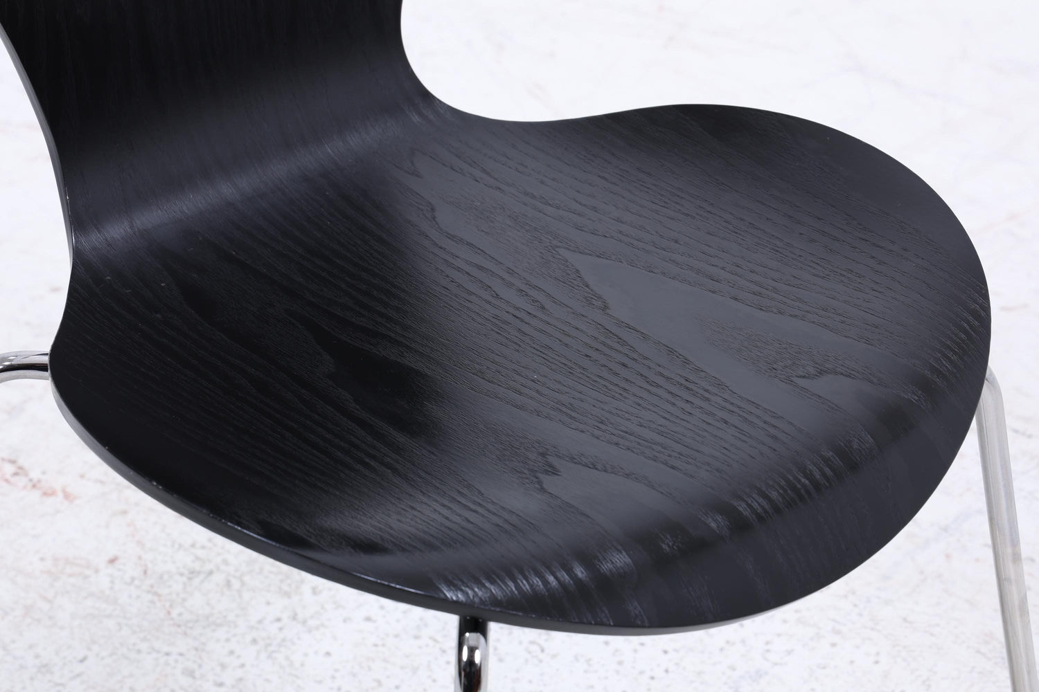 2er Set Vintage Stühle von Fritz Hansen der Serie 7 aus 1995 | Mid Century Stil Küchen Stuhl Esszimmerstühle Retro Schwarz