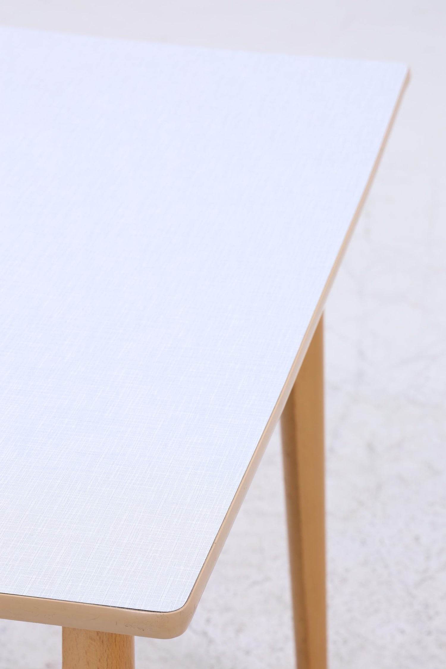 Vintage Küchentisch 60er Jahre | Mid Century Esstisch Tisch Retro 70er Holz Resopal