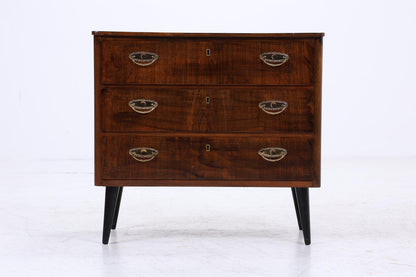 Vintage Schubladen Kommode | Mid Century Schubladen Schrank |  60er 70er Jahre Holz Aufbewahrung