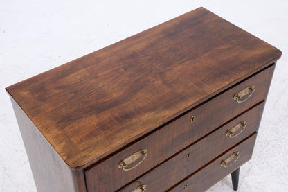 Vintage Schubladen Kommode | Mid Century Schubladen Schrank |  60er 70er Jahre Holz Aufbewahrung