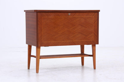 Wunderschöne Vintage Kommode 60er | Mid Century Schrank Klapptür &amp; Schubladen | Retro Holz Aufbewahrung