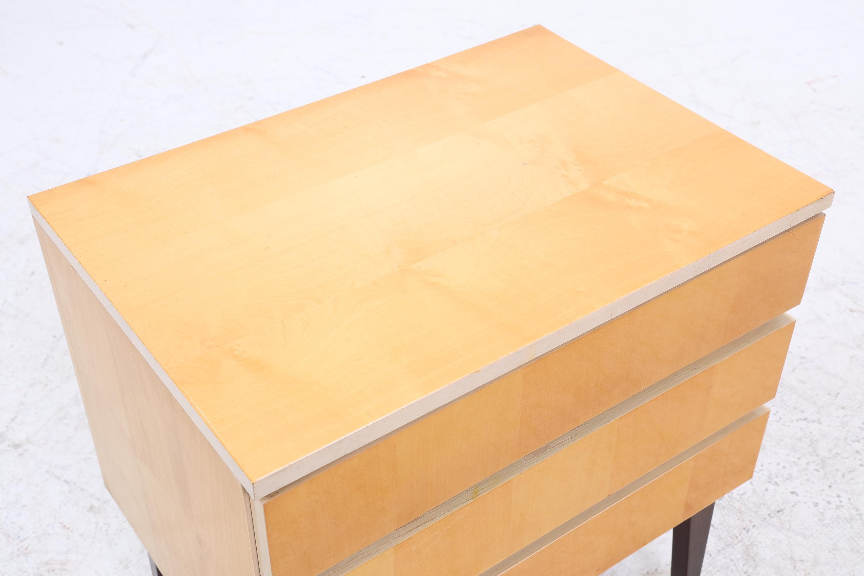 Vintage Mini Kommode 60er | Mid Century Schrank | Kommode Retro Holz Aufbewahrung