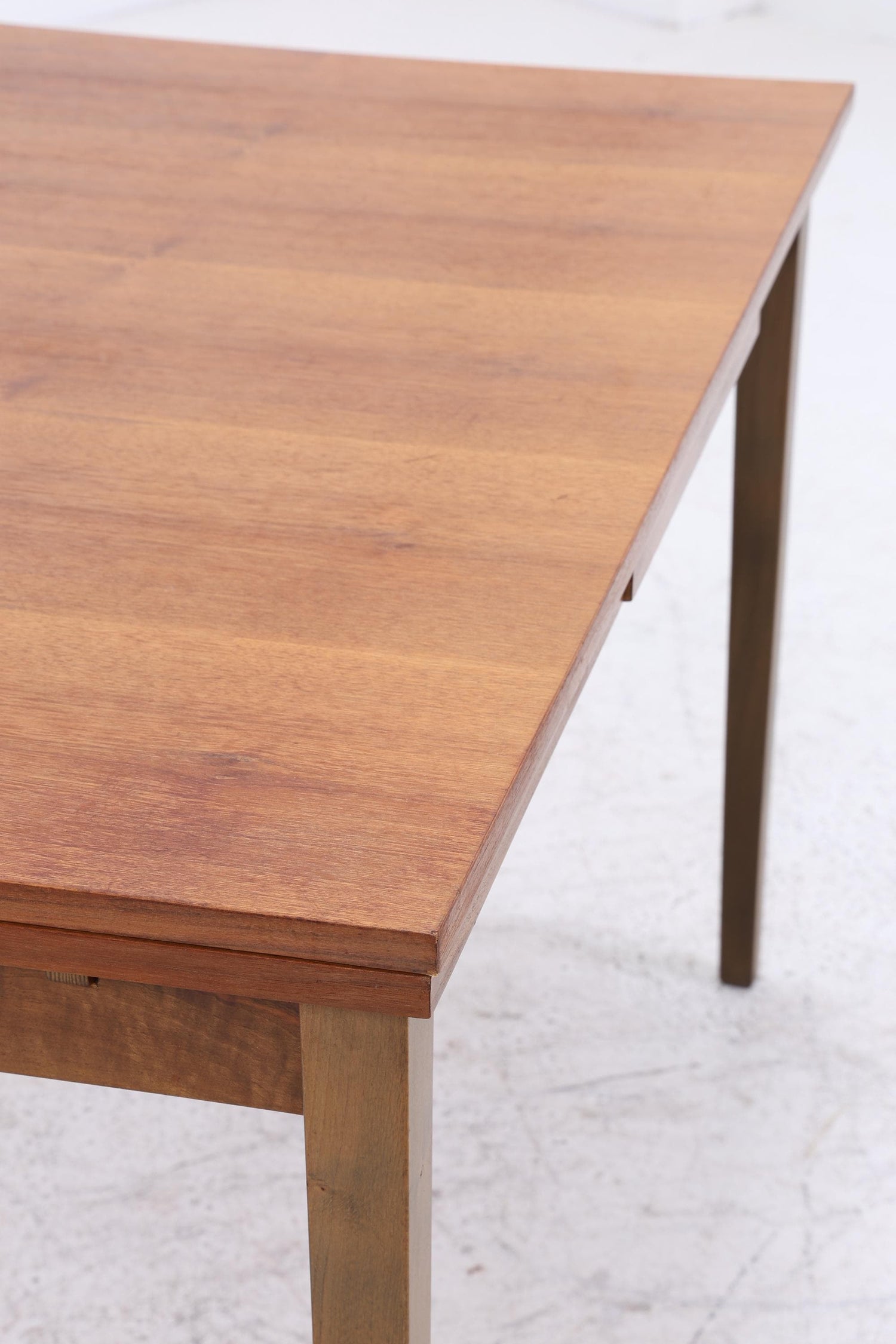 Vintage Teak Esstisch | Mid-Century Ausziehbarer Küchentisch 1960er Teak Holz