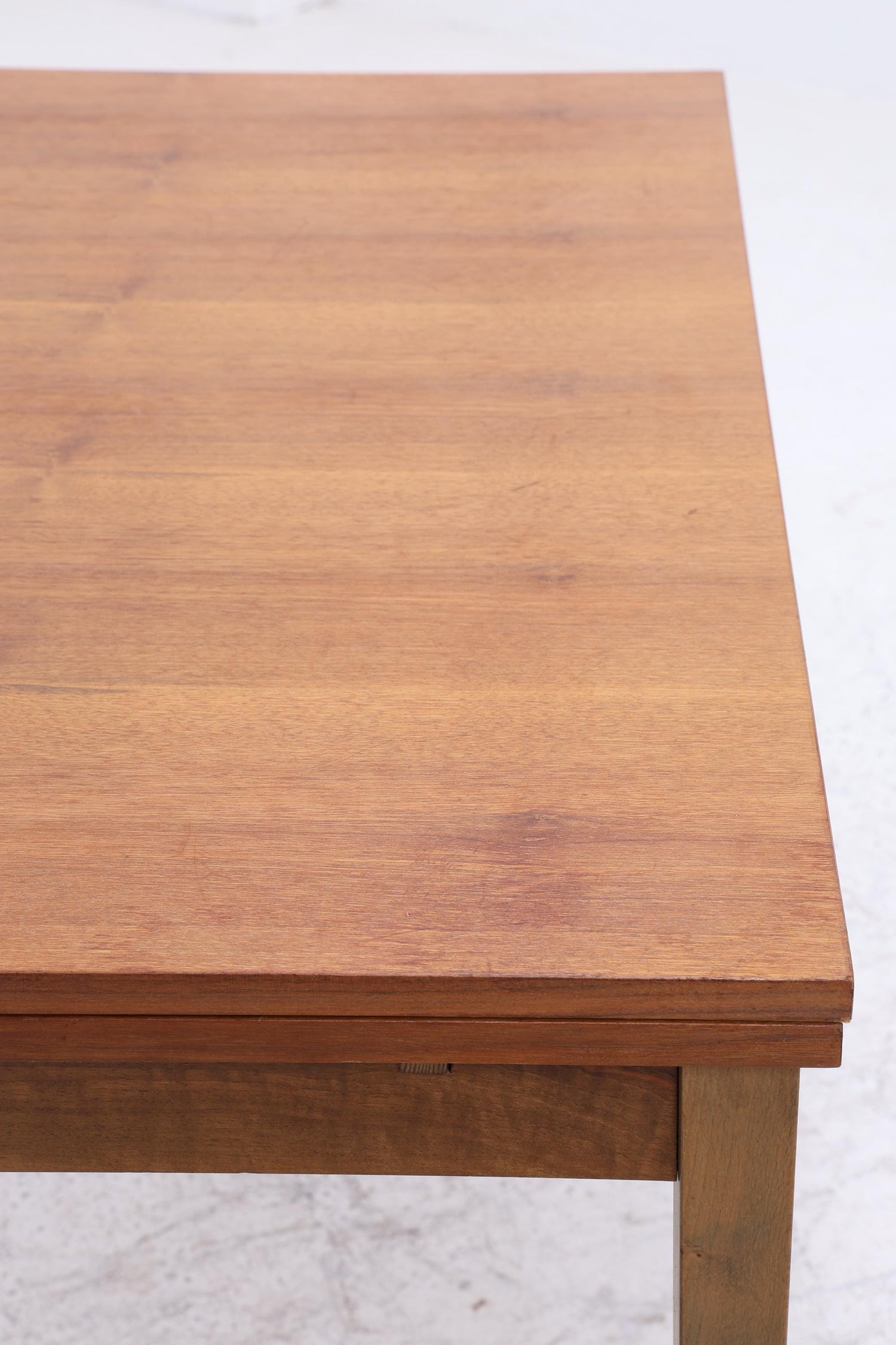 Vintage Teak Esstisch | Mid-Century Ausziehbarer Küchentisch 1960er Teak Holz