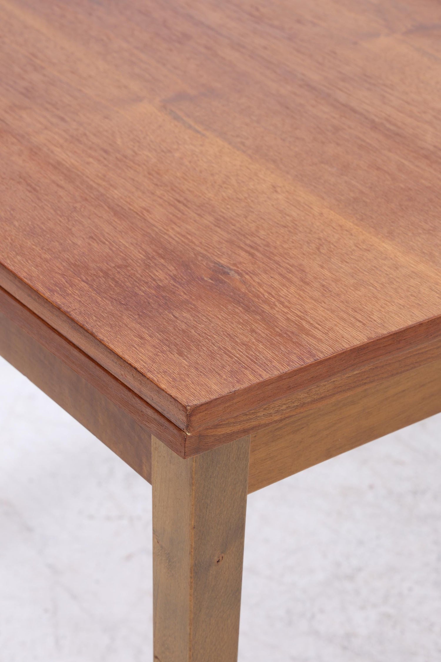 Vintage Teak Esstisch | Mid-Century Ausziehbarer Küchentisch 1960er Teak Holz