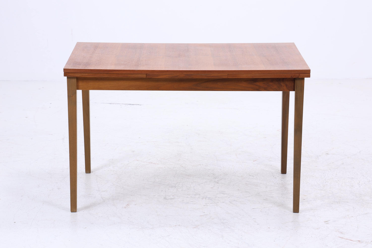 Vintage Teak Esstisch | Mid-Century Ausziehbarer Küchentisch 1960er Teak Holz