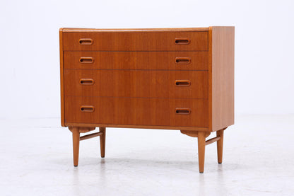 Vintage Teak Schubladen Kommode | Mid Century Schubladen Schrank | Holz Aufbewahrung 60er 70er Jahre