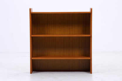 Kleines Vintage Teak Bücherregal | Mid Century Regal | 60er Retro Holz Aufbewahrung