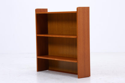 Kleines Vintage Teak Bücherregal | Mid Century Regal | 60er Retro Holz Aufbewahrung