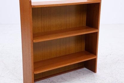 Kleines Vintage Teak Bücherregal | Mid Century Regal | 60er Retro Holz Aufbewahrung