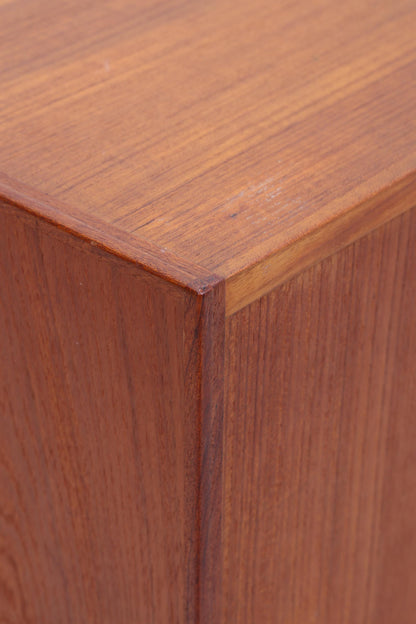 Kleines Vintage Teak Regal | Mid Century Schrank | 60er Retro Holz Aufbewahrung