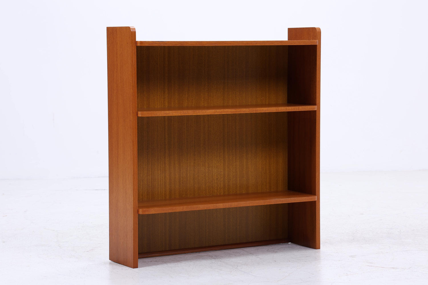 Kleines Vintage Teak Bücherregal | Mid Century Regal | 60er Retro Holz Aufbewahrung