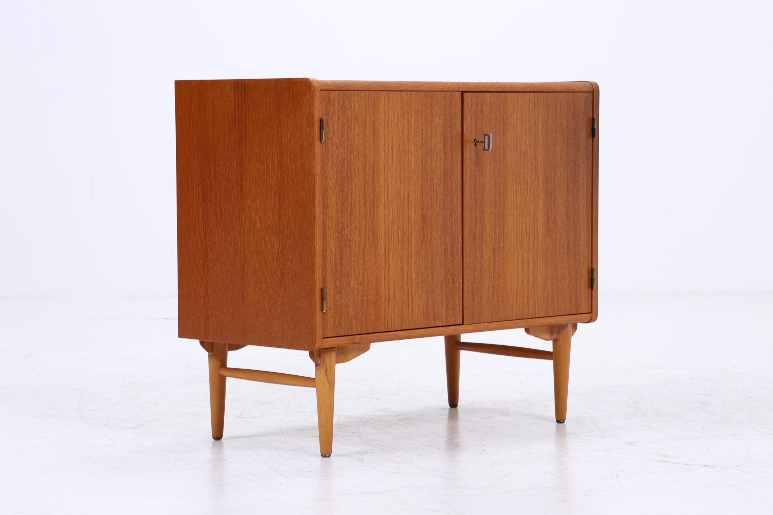 Wunderschöne Vintage Teak Kommode von Sonett  | Mid Century Schrank | Retro Holz Aufbewahrung