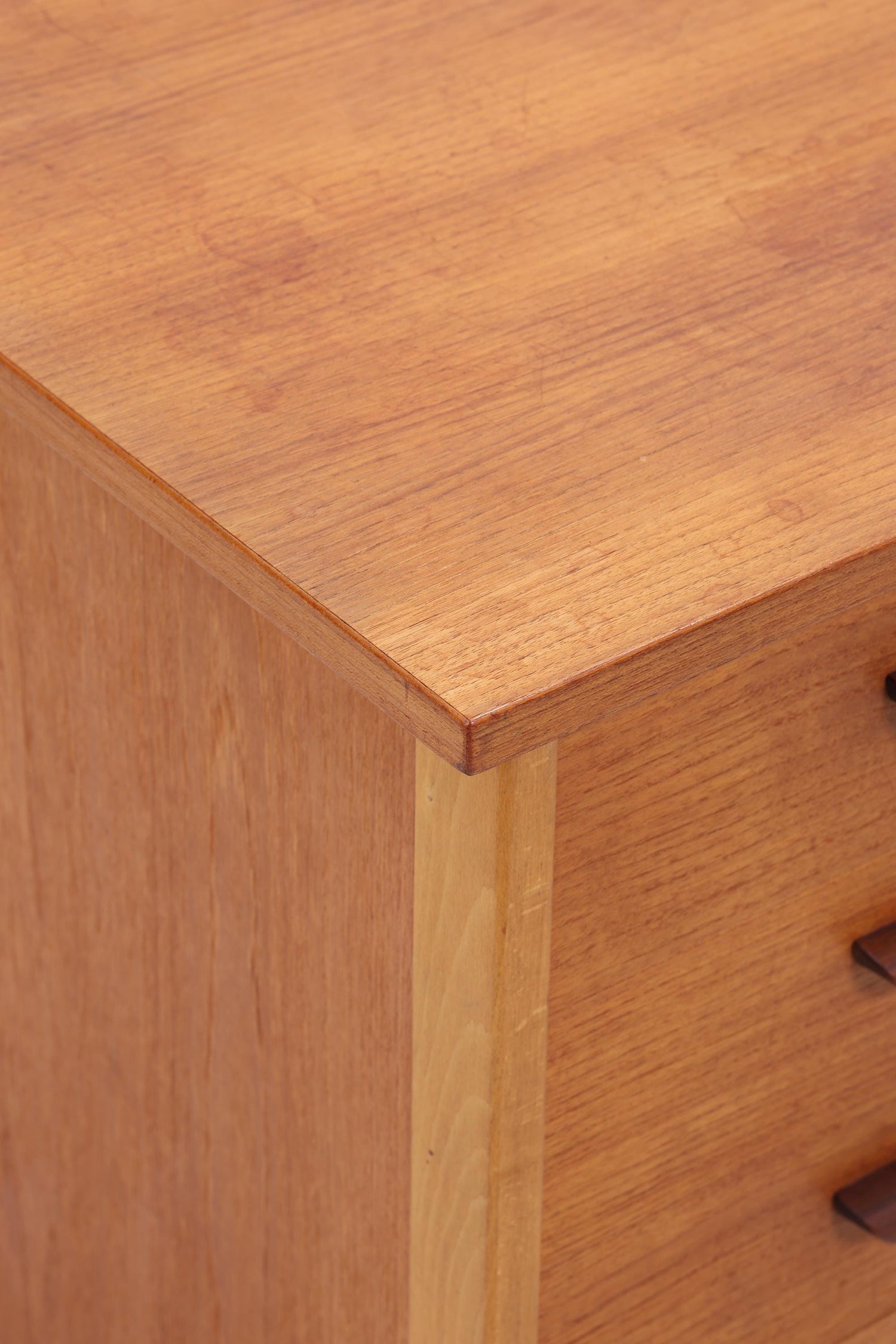 Vintage Teak Schreibtisch aus den 60ern | Mid Century Schubladen Arbeitstisch Bürotisch Tisch Retro Holz