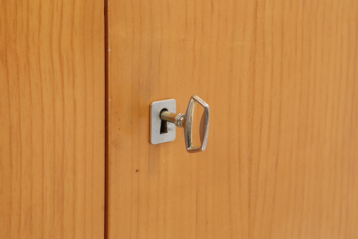 Vintage Sideboard 60er Jahre | Mid Century Lowboard mit Schubladen &amp; Fächern Holz Aufbewahrung