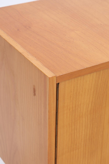 Vintage Sideboard 60er Jahre | Mid Century Lowboard mit Schubladen &amp; Fächern Holz Aufbewahrung