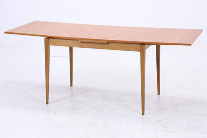 Vintage Teak Esstisch | Mid-Century Ausziehbarer Küchentisch 1960er Teak Holz