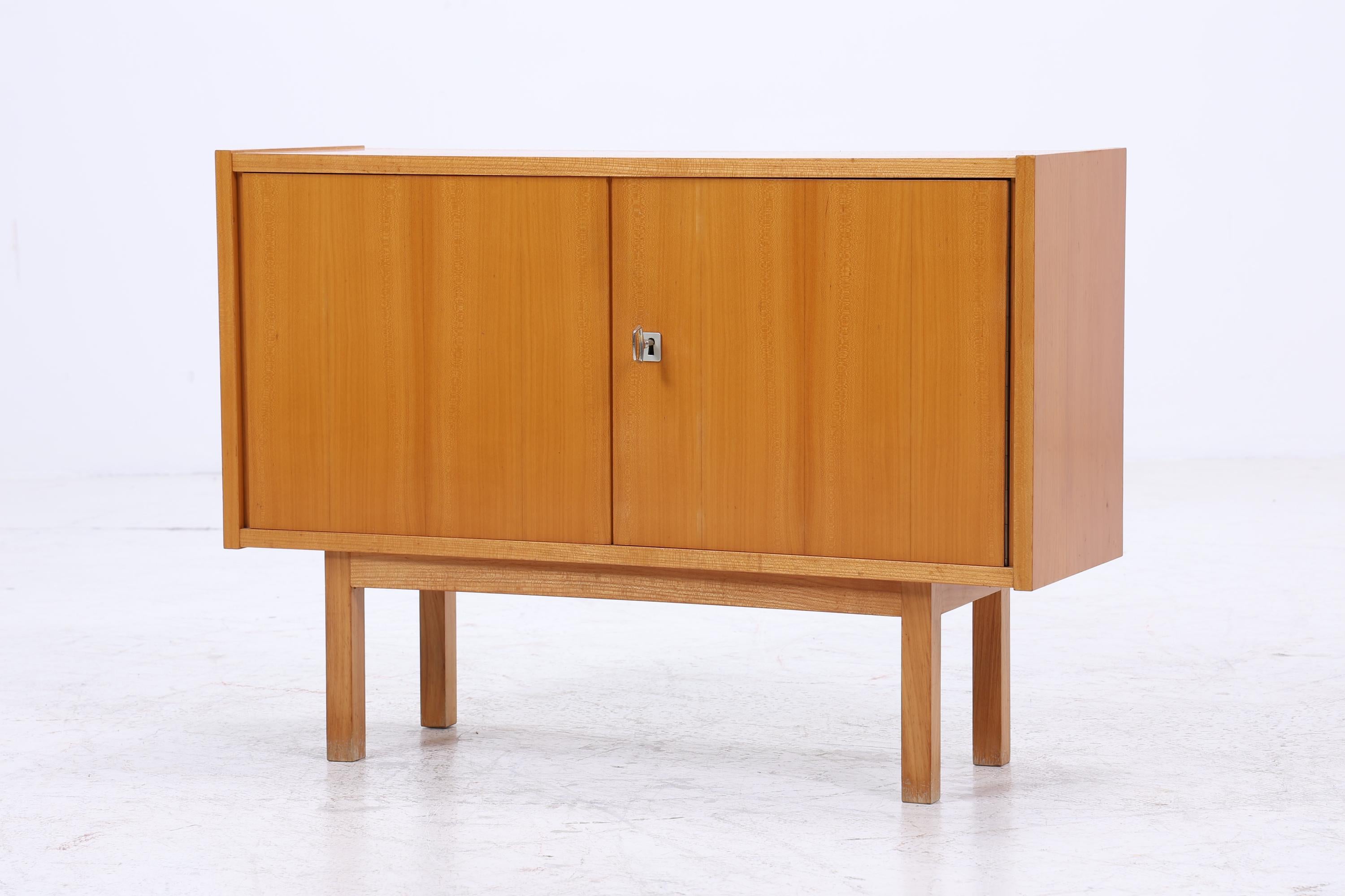 Vintage Kommode 60er | Mid Century Schrank | Retro Holz Aufbewahrung