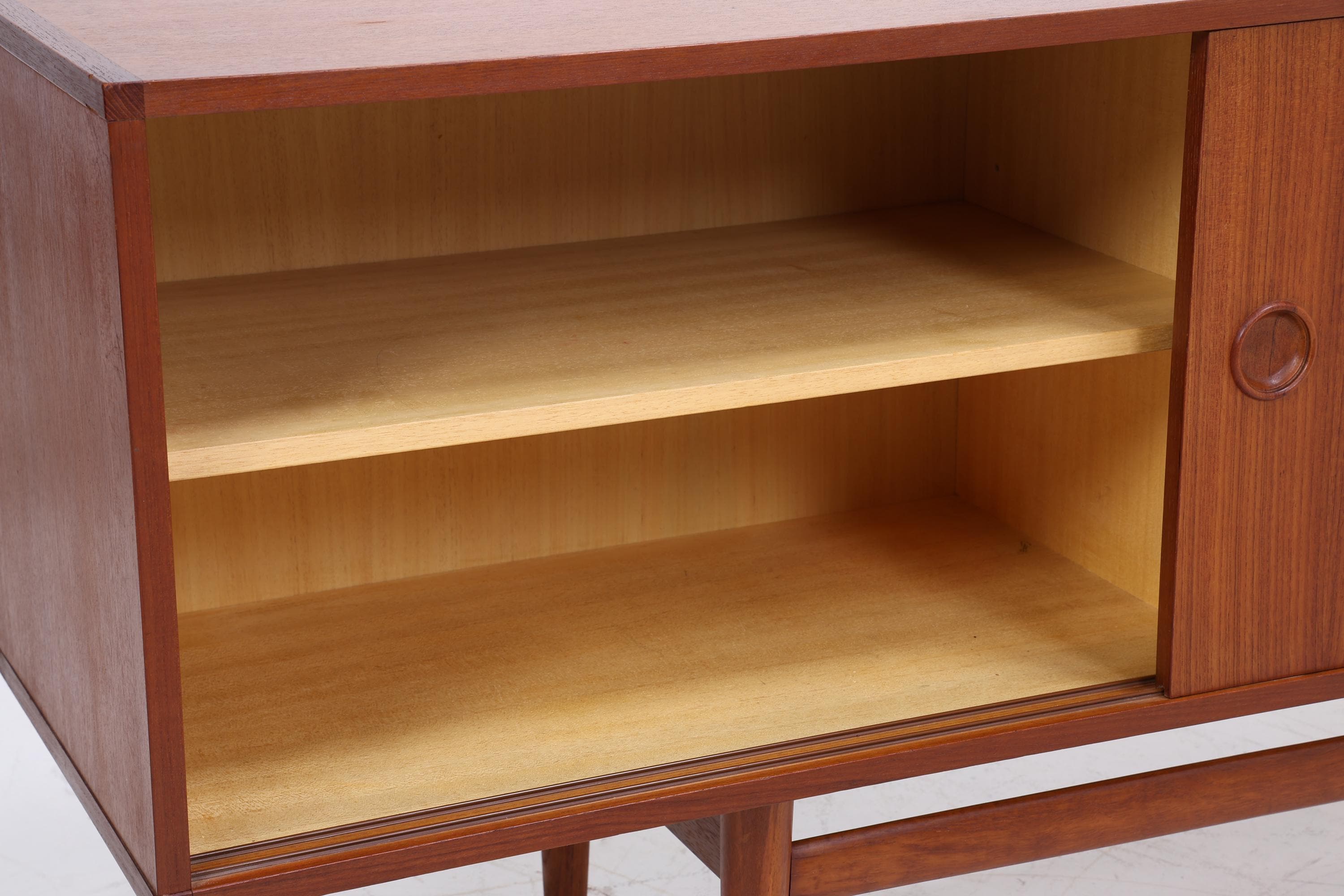 Vintage Teak Sideboard von William Watting für Fristho | Mid Century Modulus Serie Anrichte Retro Holz Aufbewahrung