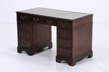 Antik Schreibtisch | Vintage Mahagoni Bürotisch | Executive Desk aus Holz | Office Furniture