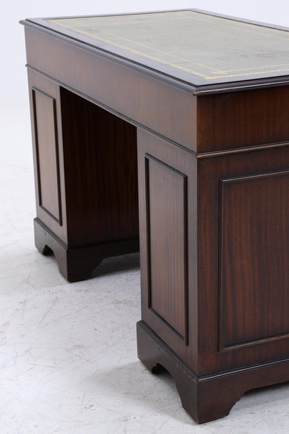 Antik Schreibtisch | Vintage Mahagoni Bürotisch | Executive Desk aus Holz | Office Furniture