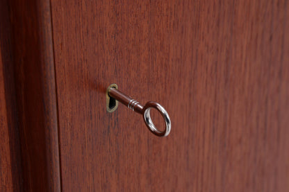 Vintage Teak Schrank 60er Jahre | Mid Century Highboard Schubladen Holz Aufbewahrung