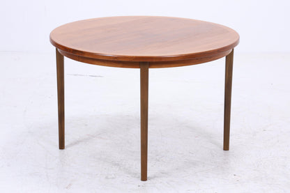 Runder Vintage Küchentisch 60er Jahre | Mid Century Esstisch Tisch Retro 70er Holz Ausziehbar