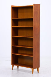 Vintage Teak Bücherregal | Mid Century Regal | 60er Retro Holz Aufbewahrung