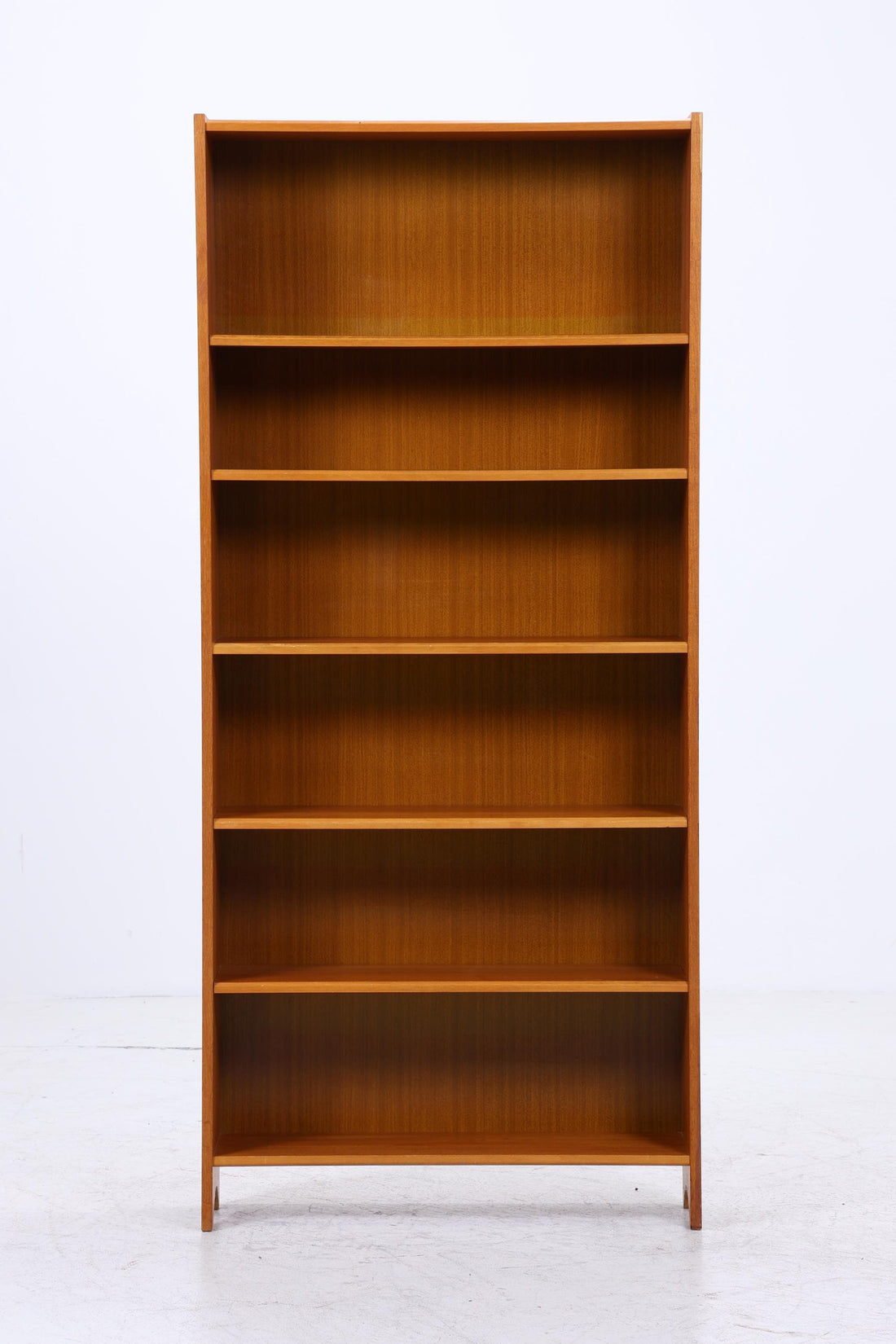 Vintage Teak Bücherregal | Mid Century Regal | 60er Retro Holz Aufbewahrung