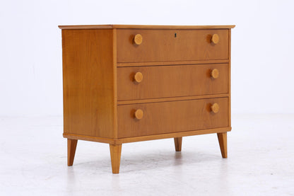 Mid Century Schubladen Kommode 60er | Vintage Schrank | Retro Holz Aufbewahrung