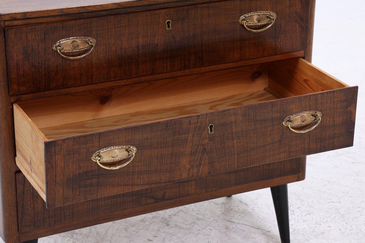 Vintage Schubladen Kommode | Mid Century Schubladen Schrank |  60er 70er Jahre Holz Aufbewahrung