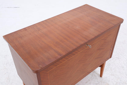 Wunderschöne Vintage Kommode 60er | Mid Century Schrank Klapptür &amp; Schubladen | Retro Holz Aufbewahrung
