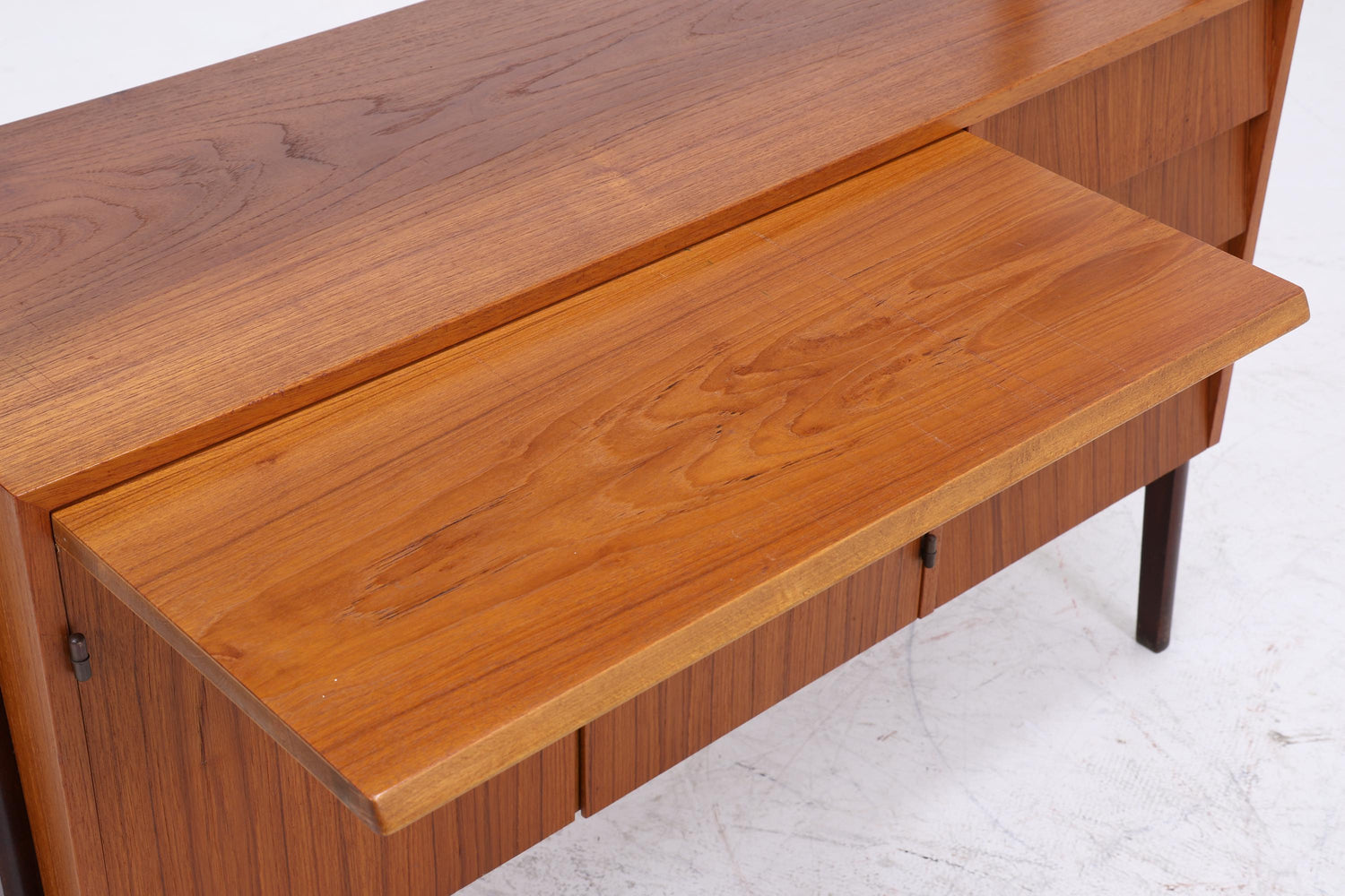 Vintage Teak Regal | Mid Century Schank Sekretär Retro Holz Aufbewahrung 60er 70er