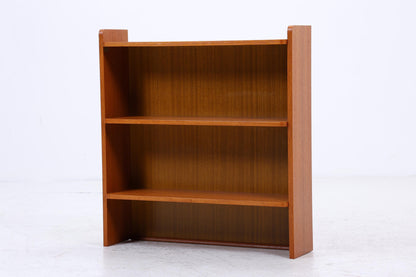 Kleines Vintage Teak Bücherregal | Mid Century Regal | 60er Retro Holz Aufbewahrung