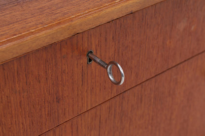 Vintage Teak Regal 60er Jahre | Mid Century Schank Retro Holz Aufbewahrung