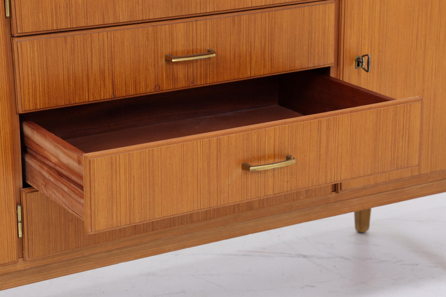 Vintage Sideboard 60er | Mid Century Lowboard | Retro Holz Aufbewahrung