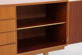 Vintage Sideboard 60er | Mid Century Lowboard | Retro Holz Aufbewahrung